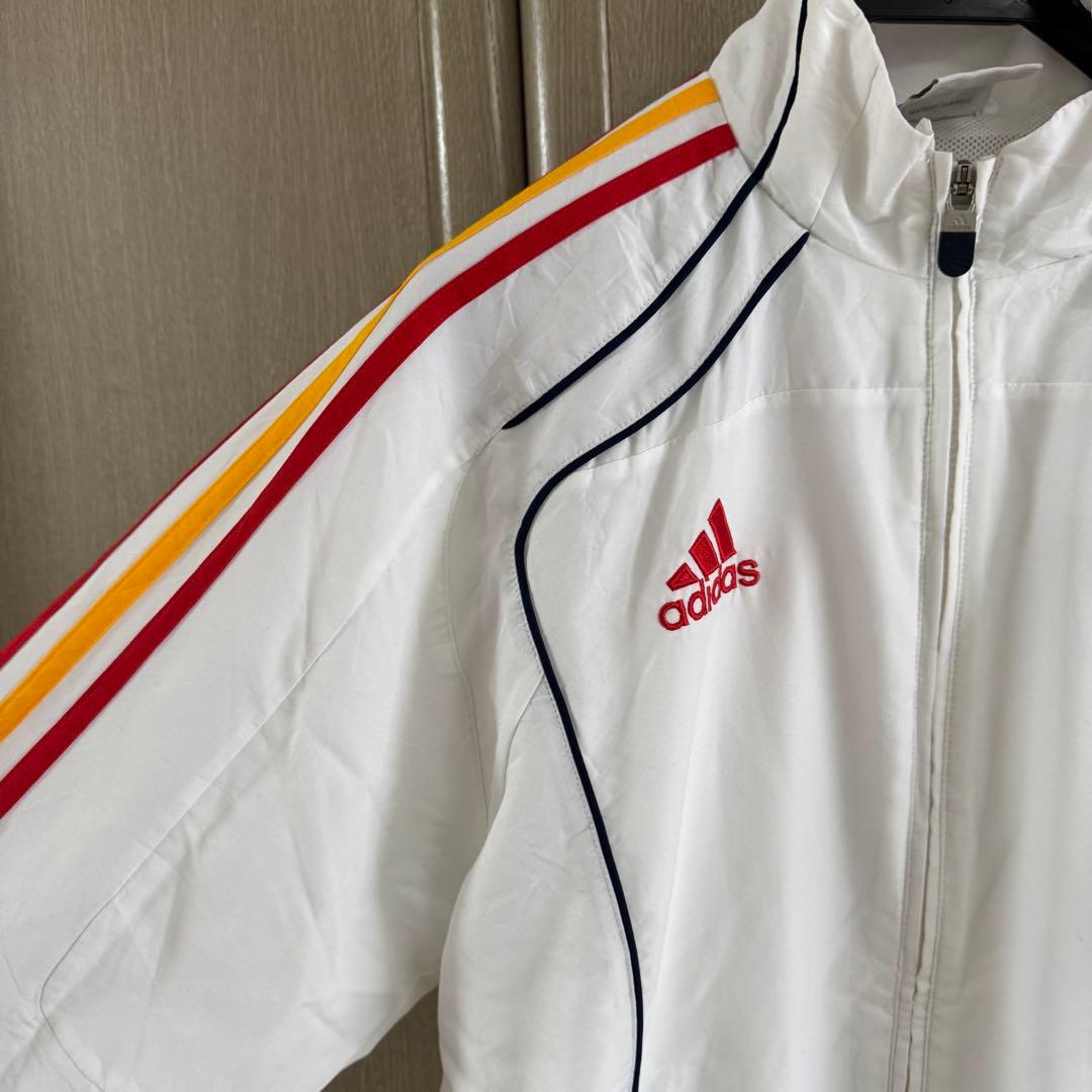 adidas/アディダス スペイン代表 トラックジャケット Lサイズ/ホワイト