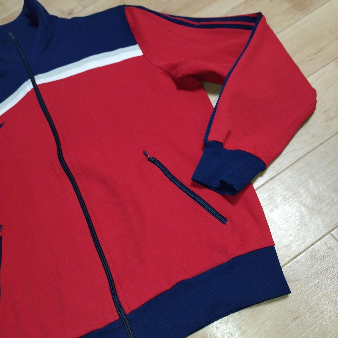 【142】60s〜 ヴィンテージ　adidas トラックジャケット　デサント製