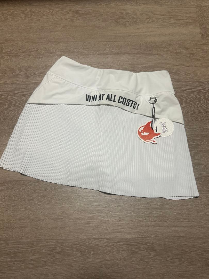 WAAC プリーツスカート ホワイト 新品