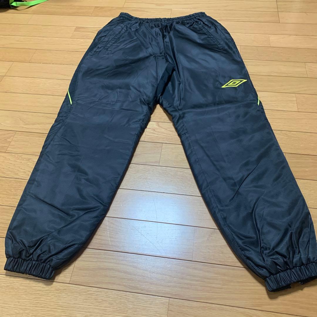 【美品】アンブロ　中綿ウォーマー上下セット