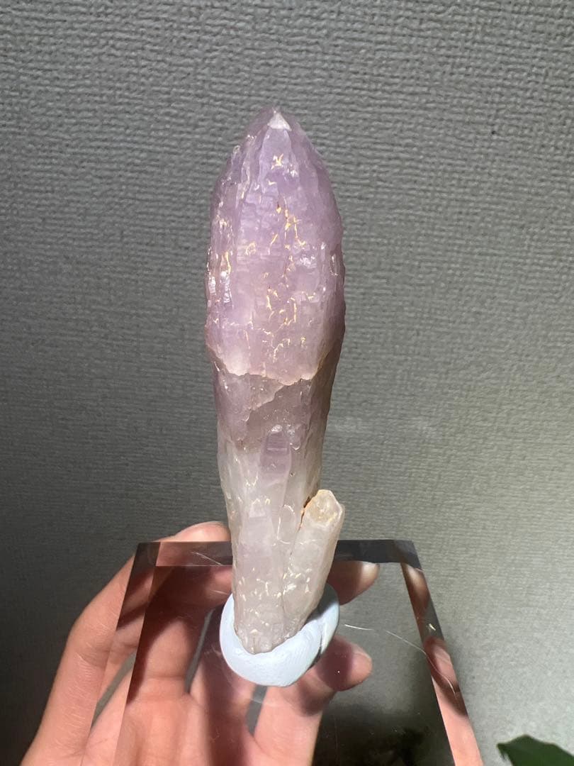 国産鉱物　富井鉱山　紫水晶
