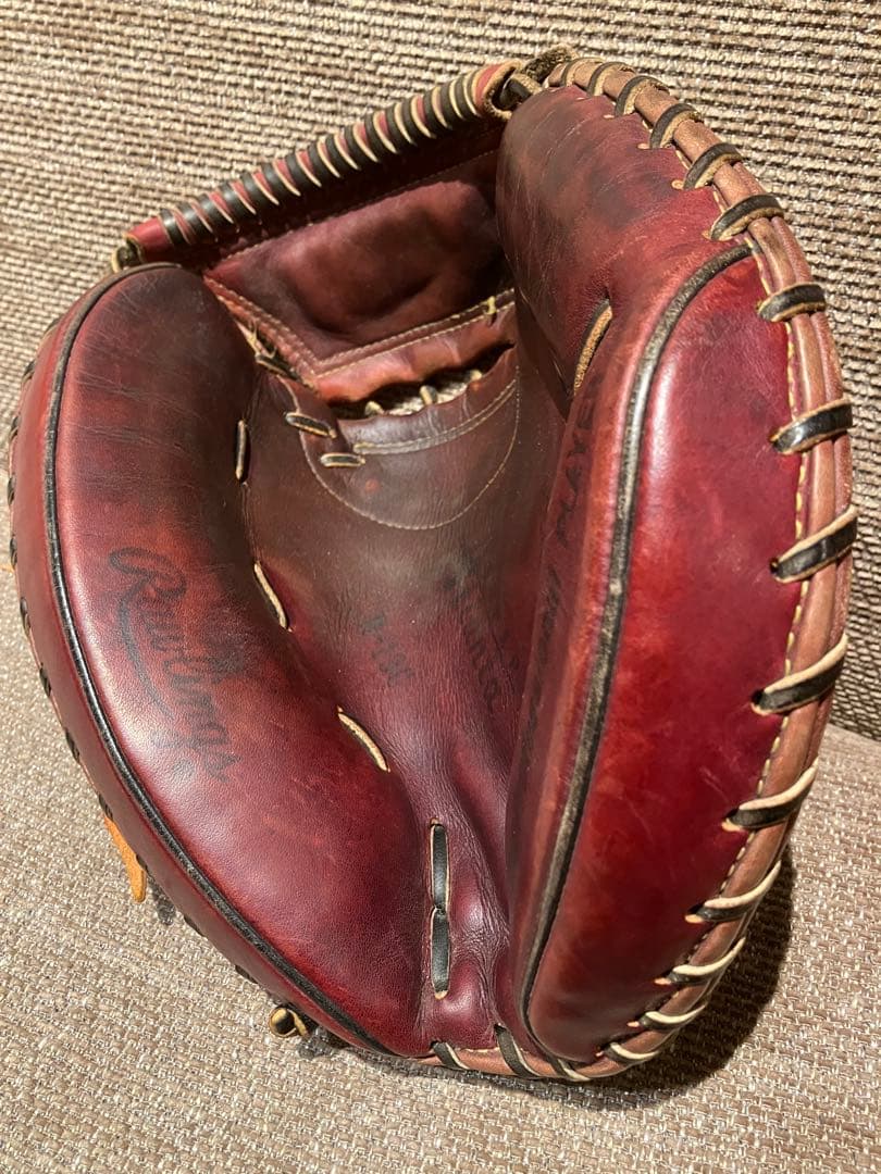 Rawlings by asics/硬式キャッチャーミット/ダークレッド