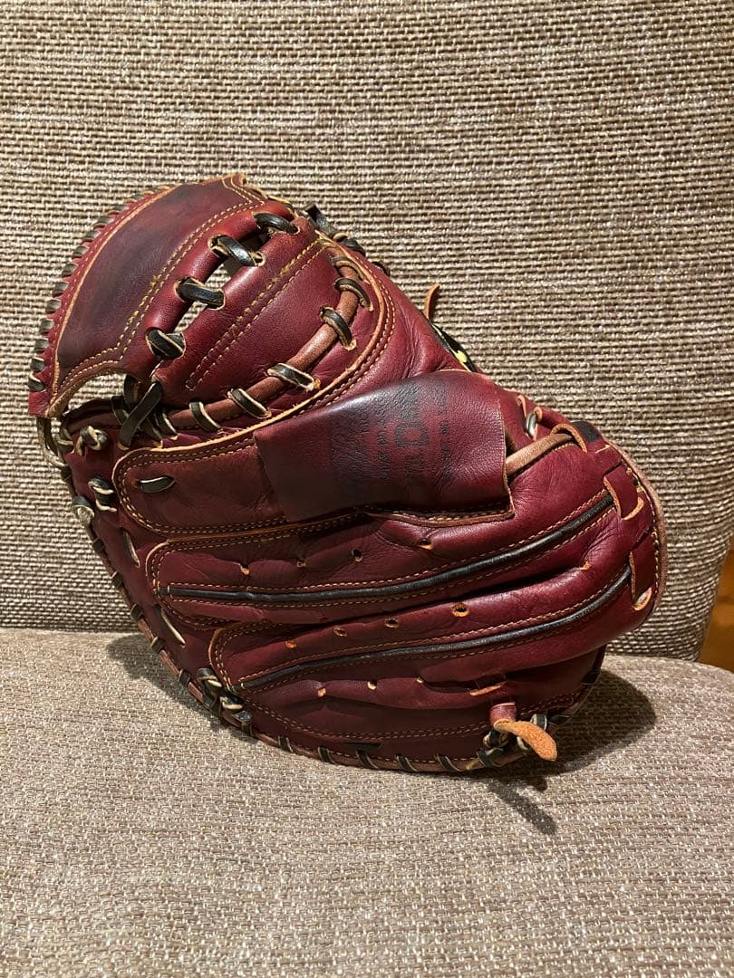Rawlings by asics/硬式キャッチャーミット/ダークレッド