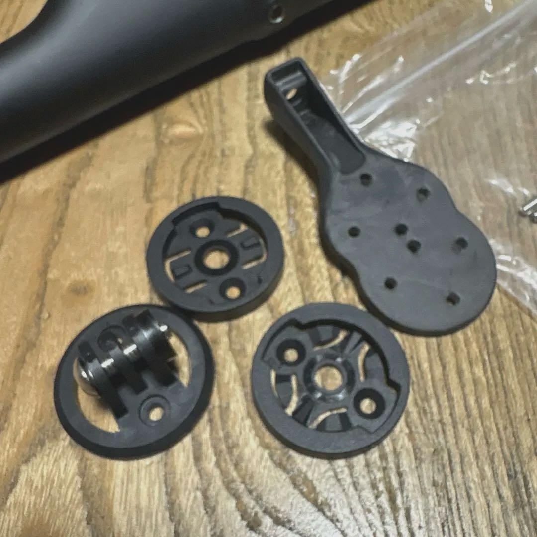 【極美品】CarbonFiberMTB IntegratedHandlebar
