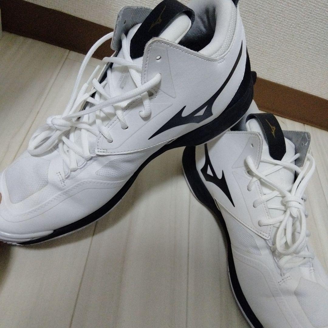 Mizuno バレーボールシューズ ホワイト/ブラックサイズ29.5