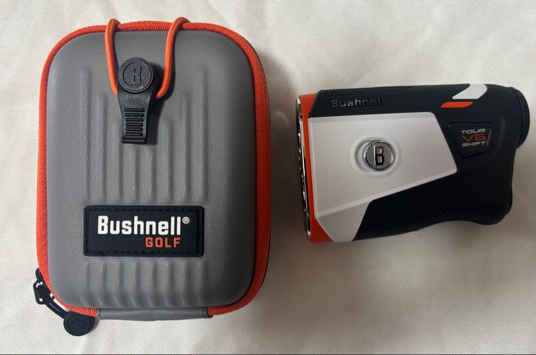 1回使用の美品！Bushnell Tour V6 Shift ゴルフ用距離計