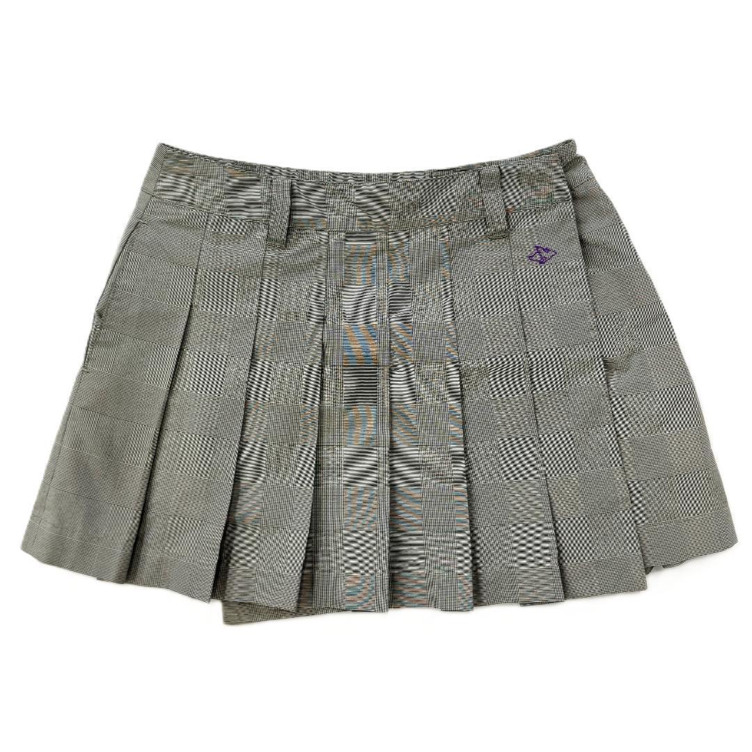 パーリーゲイツ ゴルフスカート 0（S） グレンチェック プリーツラップスカート