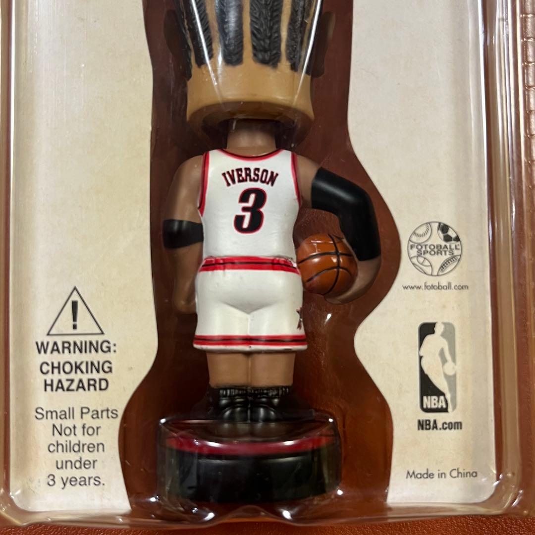 【NBA】アレン・アイバーソン Lil' Bobbers フィギュア 未開封