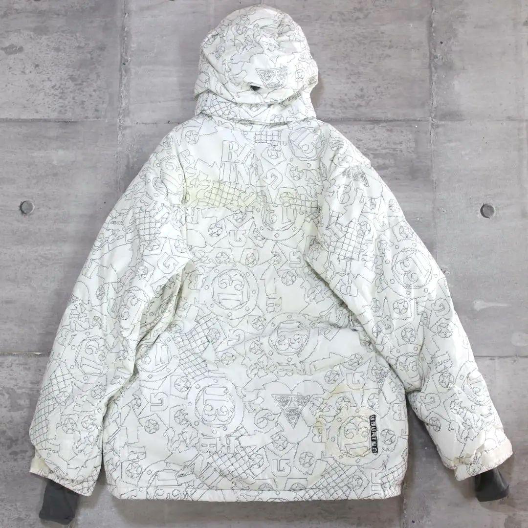 【美品 極暖 フェザーダウン】高機能 高撥水【M】BURTON スノージャケット