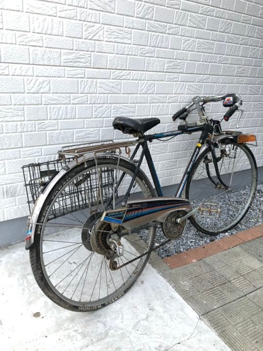 ナショナル　スーパーカー自転車　昭和　レトロ　26インチ