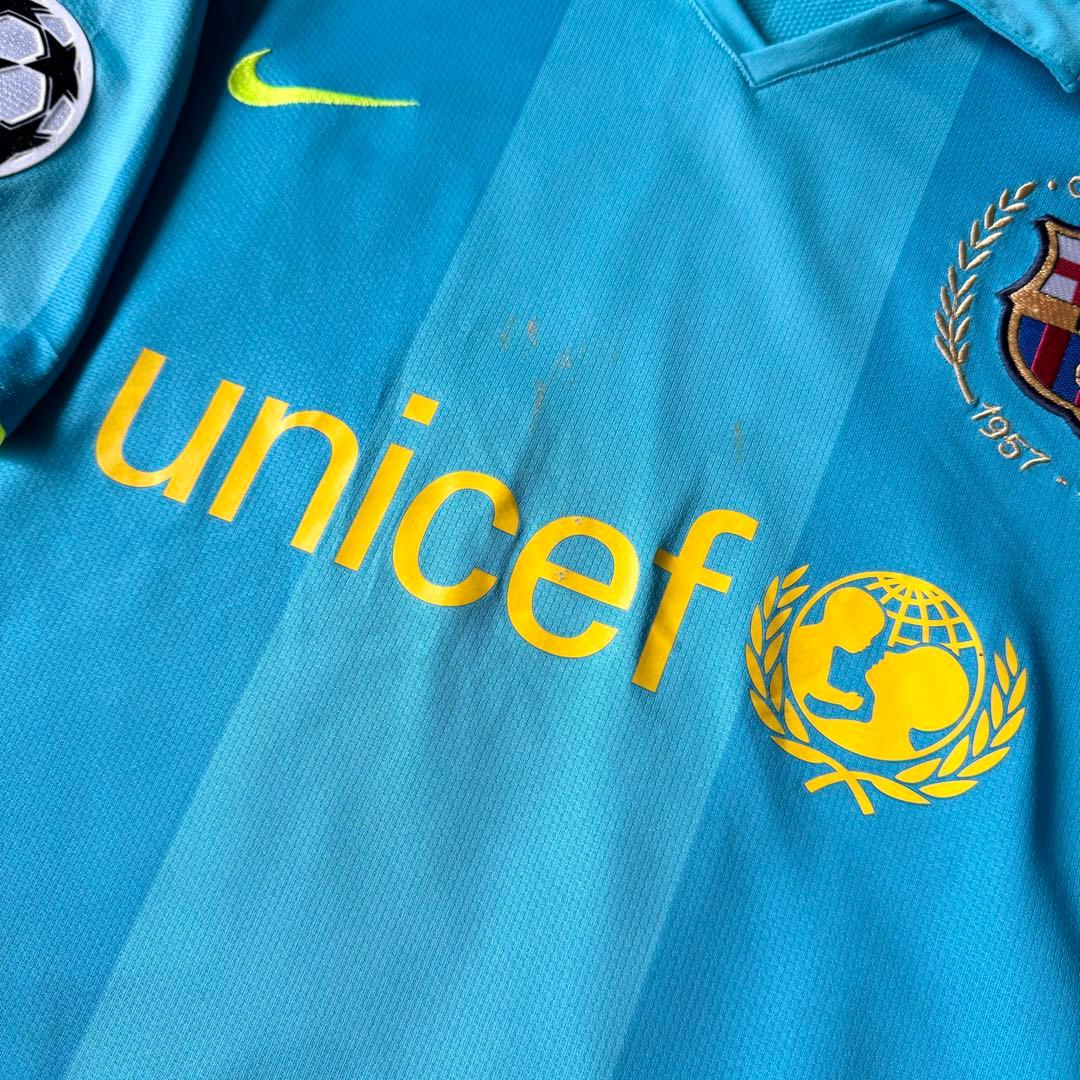 【50周年×CLパッチ付き】リオネル・メッシ ＃１９ FCバルセロナ ０７／０８