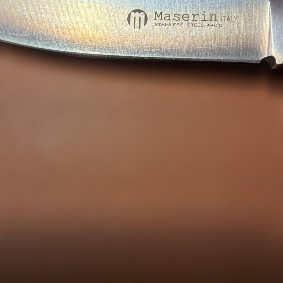 Maserinマセリン　バードナイフ　440Cモデル