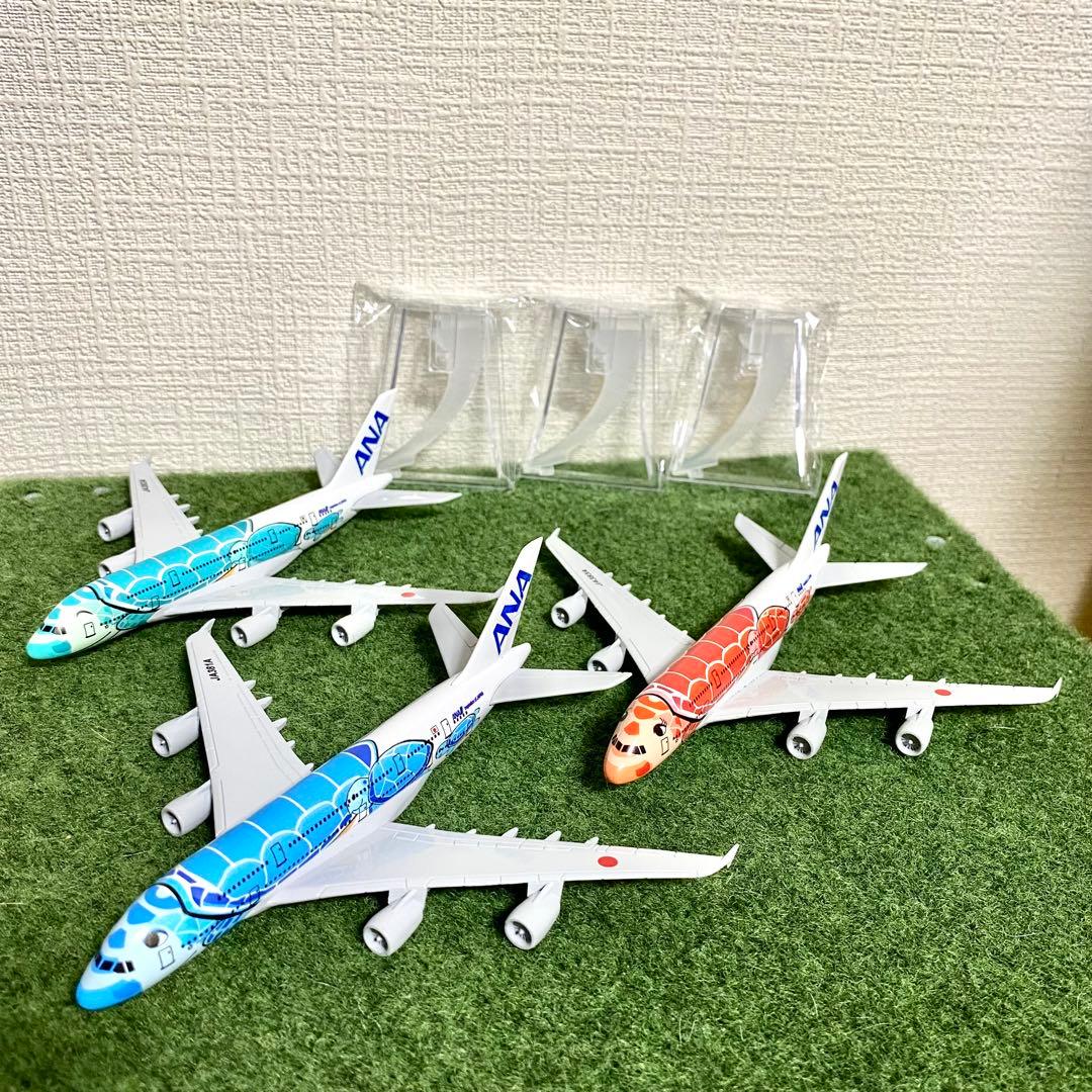 【12月限定価格】エアバスA380 フライングホヌ3機セット 1/500