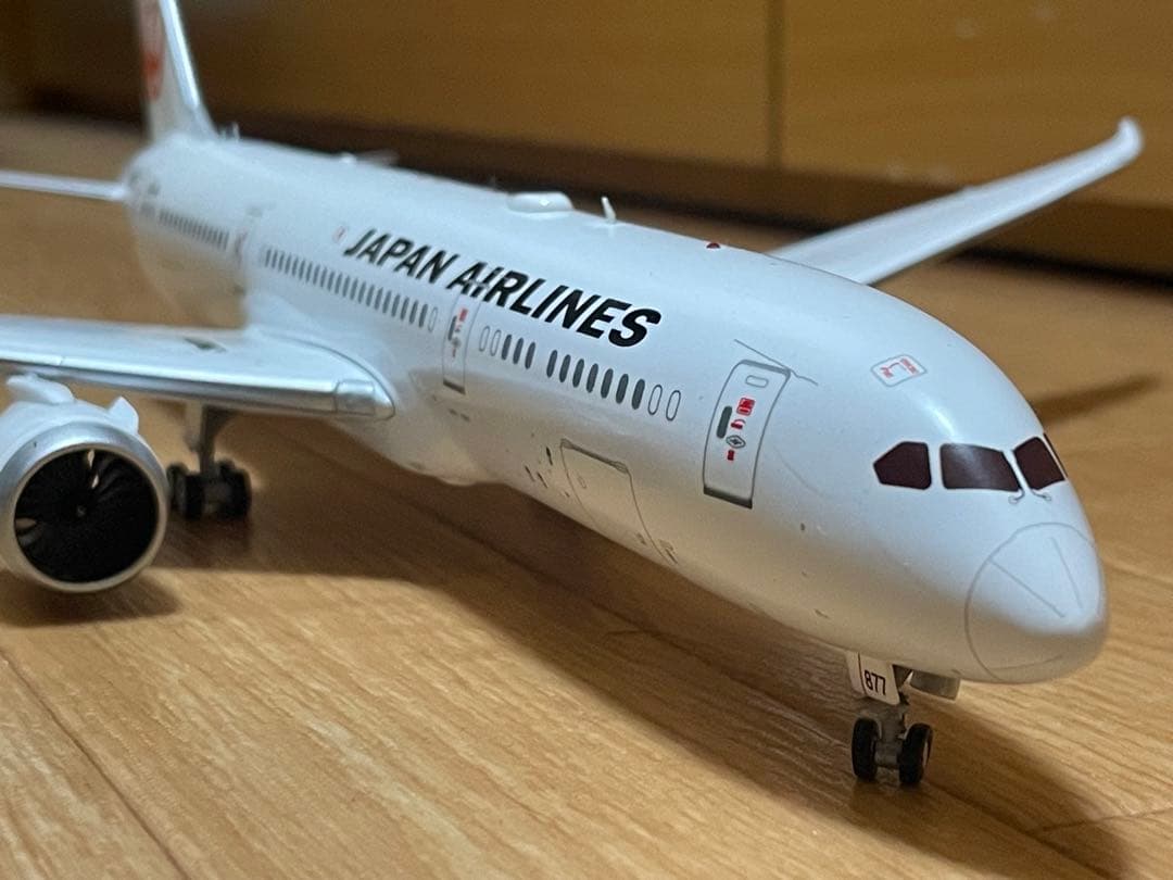 航空機・ヘリコプター JC Wings JAL Boeing787-9 JA877J 1/200