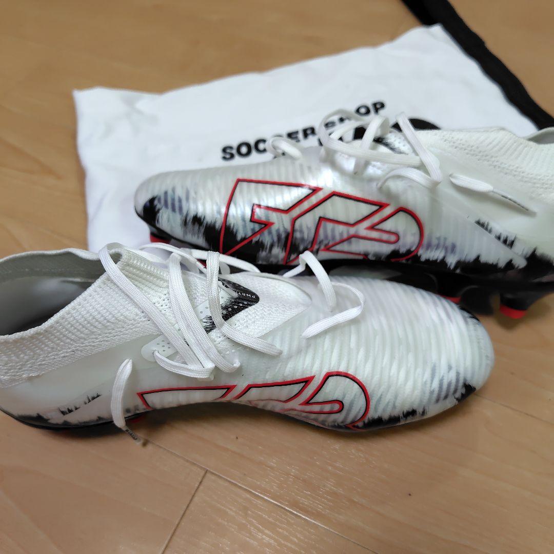 Puma サッカーシューズ ホワイト/レッド