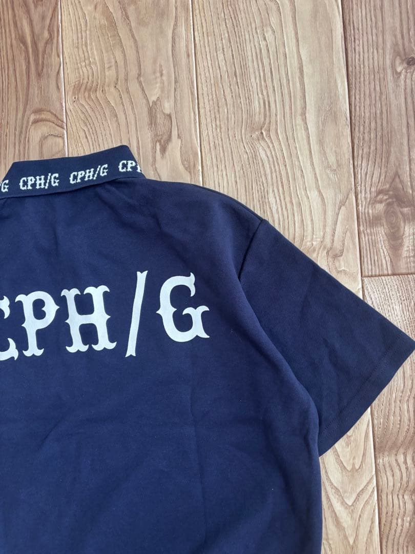 Cph/Golf ネイビーシャツ medium ポロシャツ