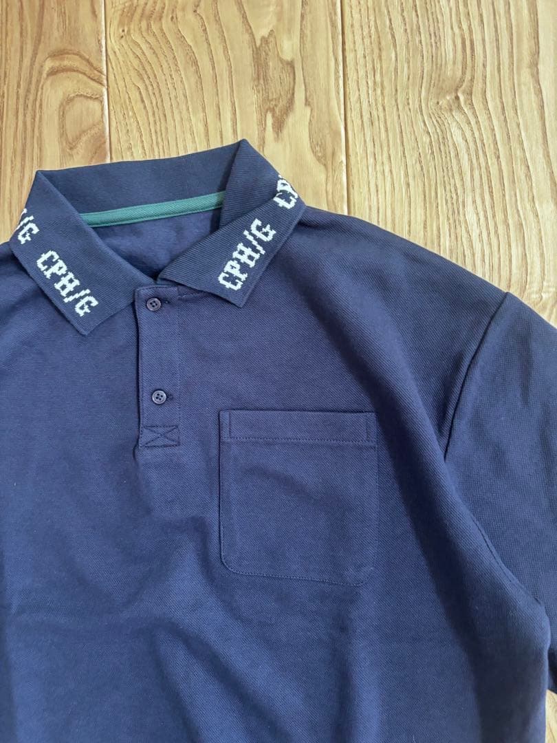 Cph/Golf ネイビーシャツ medium ポロシャツ
