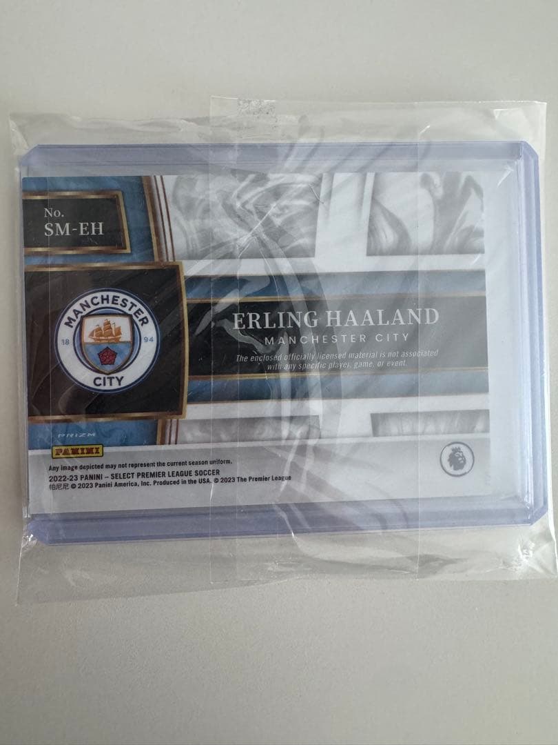 PANINI PRIZM ERLING HAALAND auto 直筆サイン