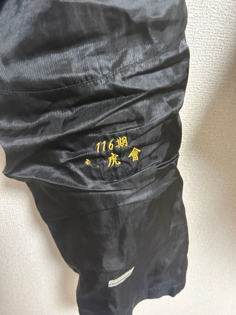 陸上自衛隊陸曹教育隊統制ジャージ私物購入品　アシックス 上下セット　Mサイズ