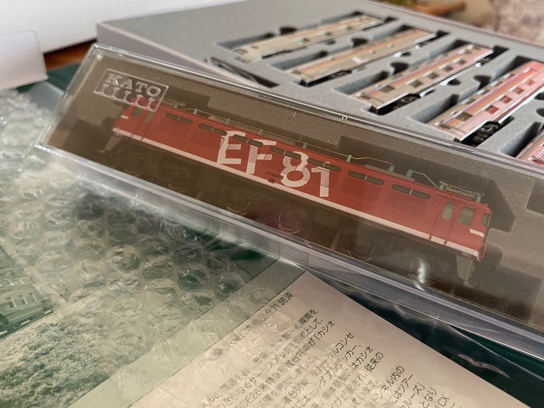 【新品】KATO 10-2112 カシオペアクルーズ& EF81 95