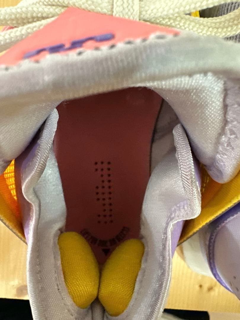 【美品】NIKE Lebron 19 Low LA Yellow/Purple