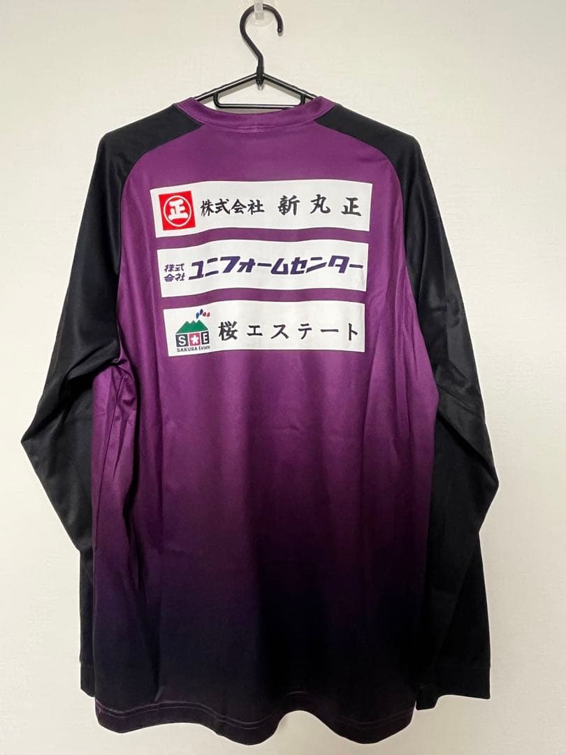 藤枝MYFC gol. 製2024選手支給品トレーニングシャツ 長袖 Lサイズ