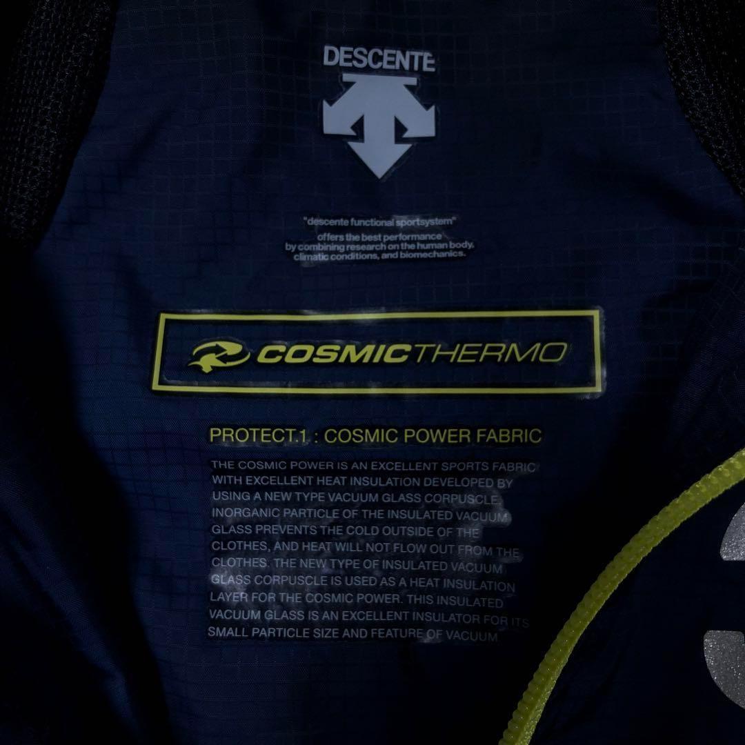 デサント★COSMICTHERMO フーディ ジャケット ネイビー Mサイズ