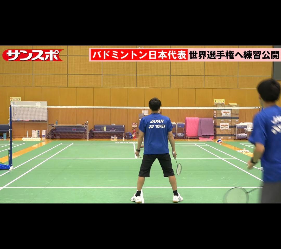 YONEX日本代表選手着用モデル支給品桃田賢斗NTT練習ウェアBirdJapan
