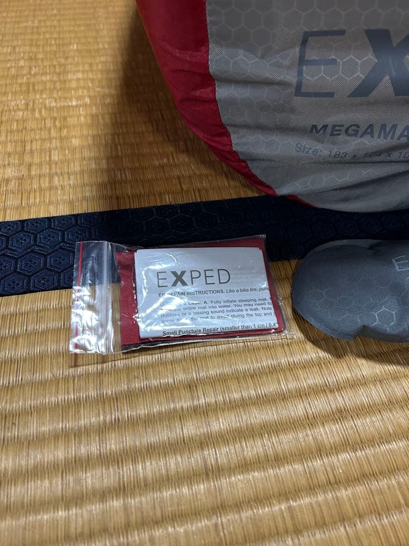 EXPED MEGAMAT DUO 10 M スリーピングマット レッド