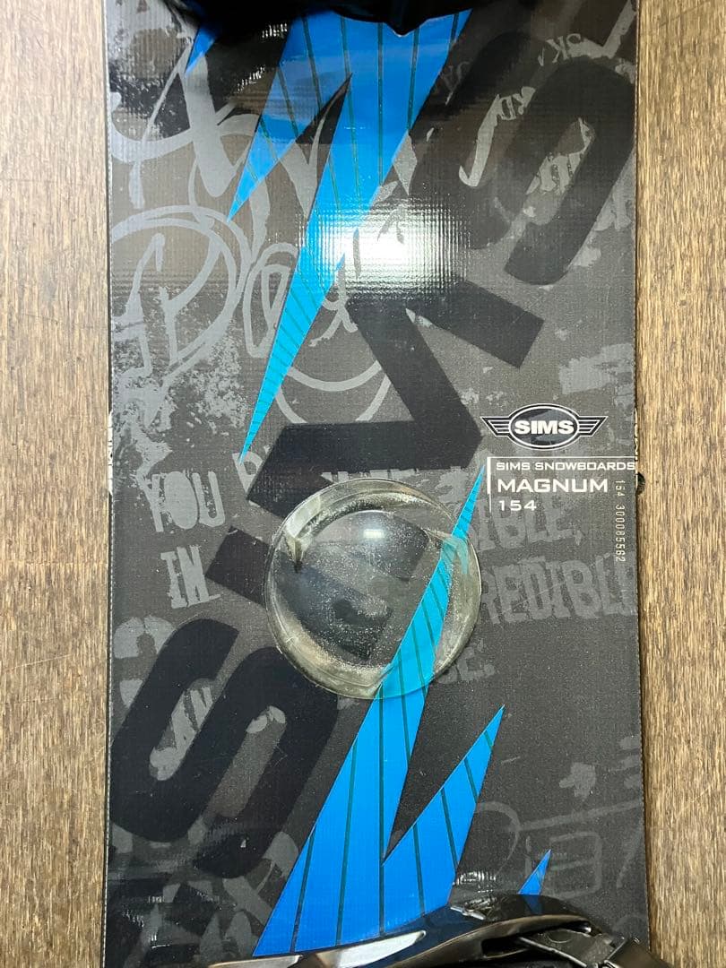 SIMS MAGNUM 154 スノーボード K2 SONIC付き