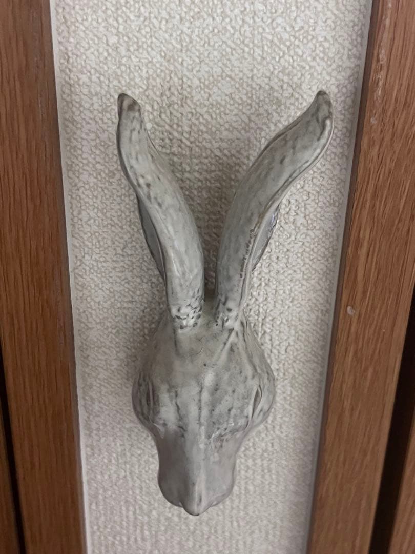【Yarnnakarn】Hare Hook うさぎ　壁掛け