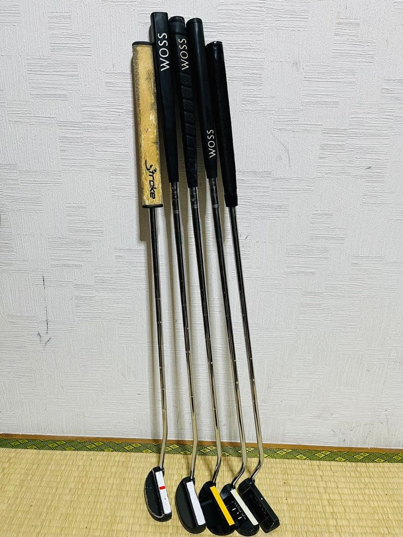 稀少品！コレックター放出品！激レア　WOSS　パター５点セット