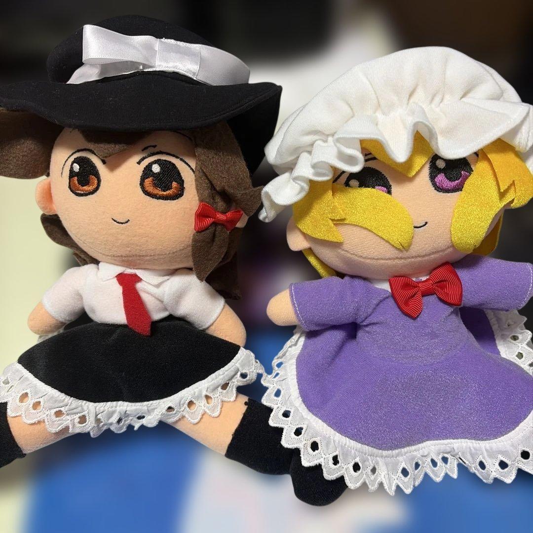 東方project 宇佐見蓮子　マエリベリー・ハーン　ぬいぐるみ　秘封倶楽部