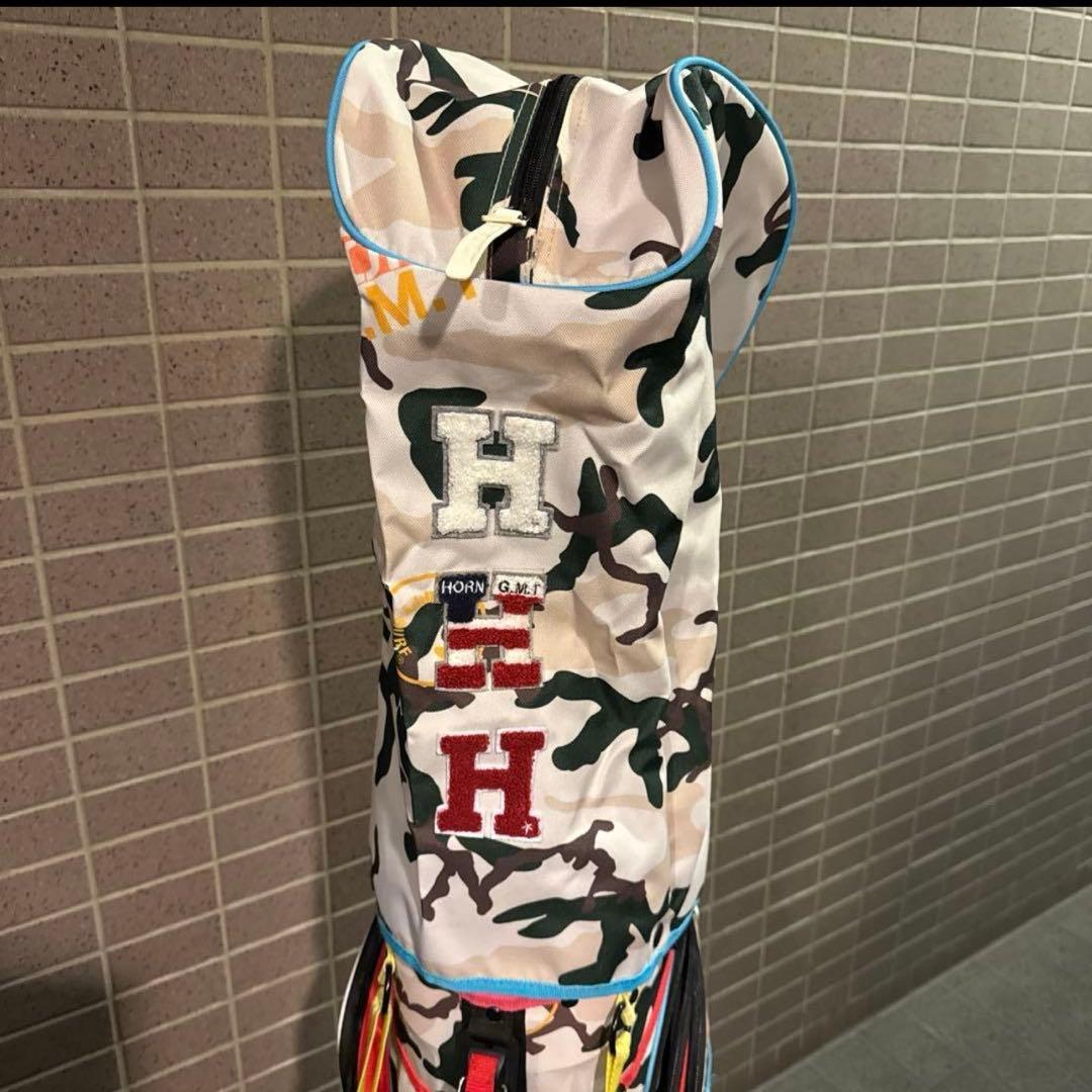 Saezuri様用 配送料込‼️ホーンガーメント カモフラ柄‼️美品キャディバック