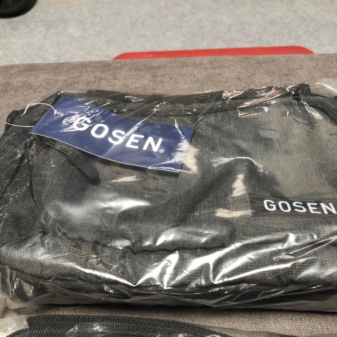 GOSEN ショルダーバッグ ブラック W240×H160×D75mm 2個