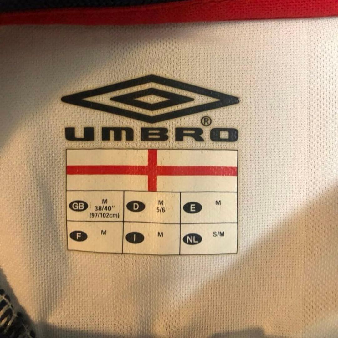 Umbro サッカーシャツ ベッカム　イングランド