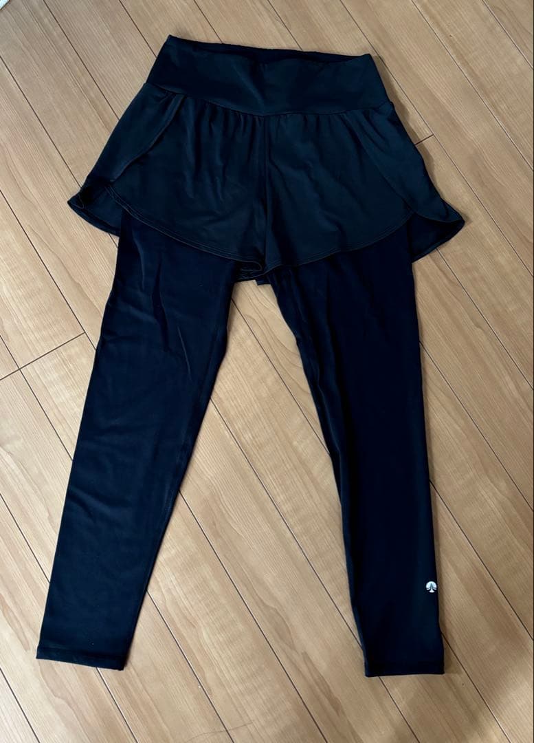 SUKALA ショートパンツ付きレギンス L