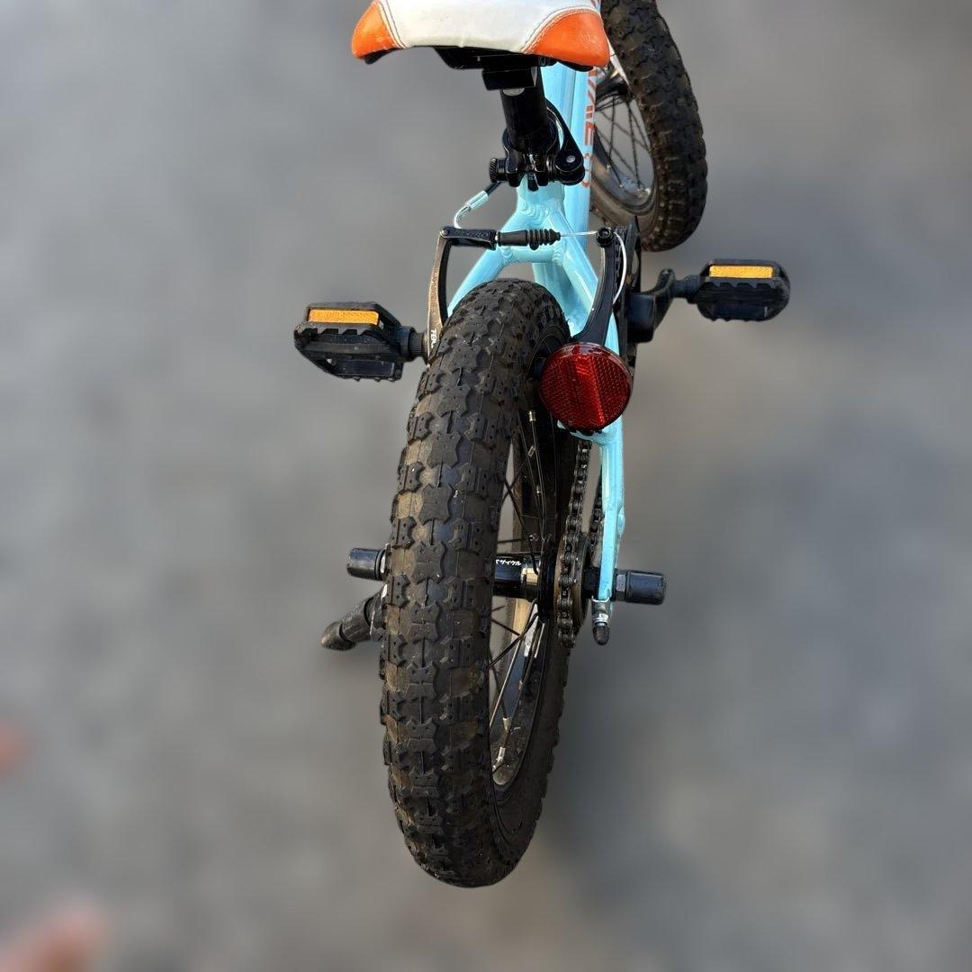 ヨツバサイクル14インチ　ラムネブルー　神戸市近辺引き取り限定