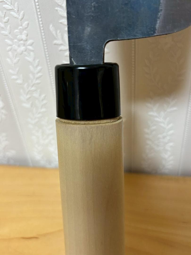 ②未使用品　正宗工芸美術製作所　相州鎌倉扇ヶ谷　正宗二十四代孫綱廣謹製　菜切包丁