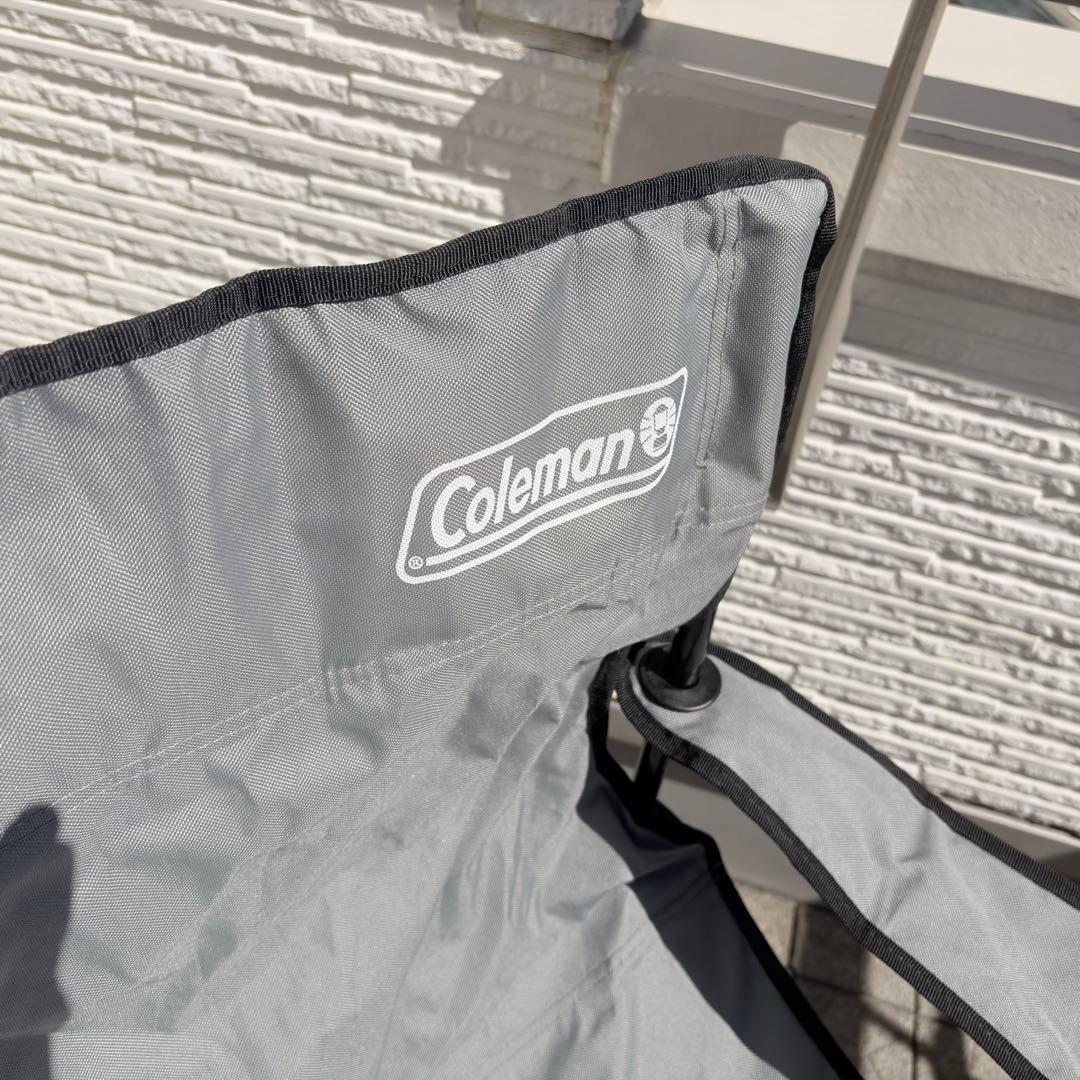 Coleman アウトドアチェア　グレー２点セット