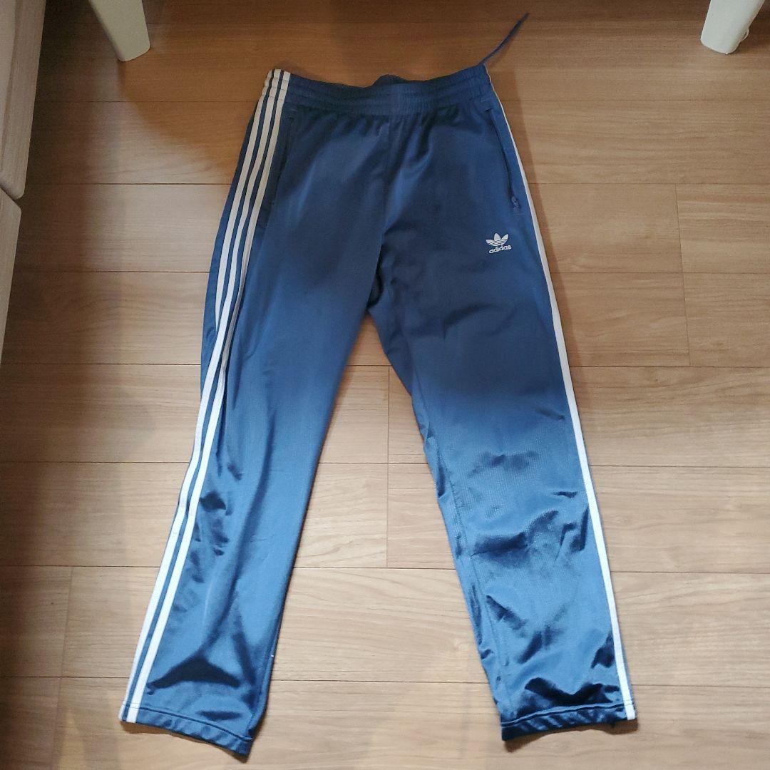 adidas ネイビー ジャージパンツ XL