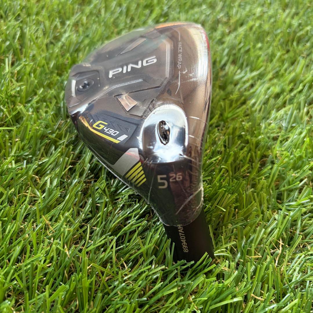 新品 PING G430 ハイブリッド ヘッド 5U 26° + 5Uシャフト