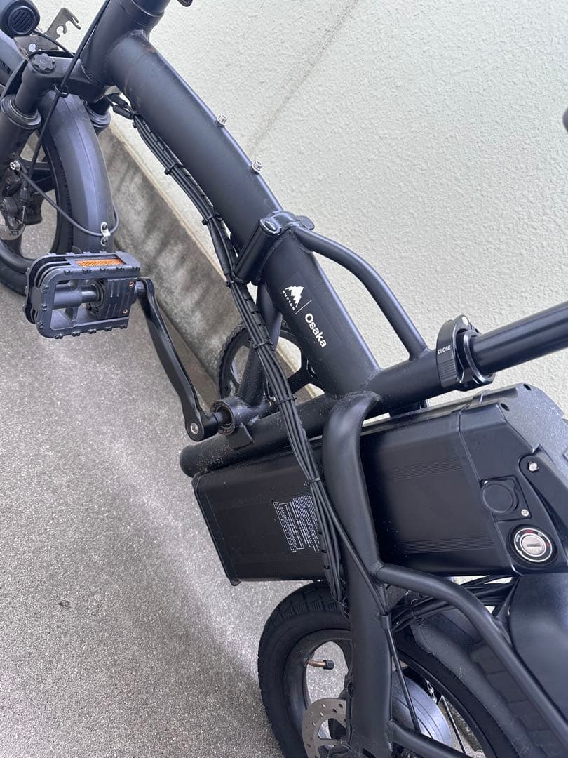 電動アシスト自転車 ブラック
