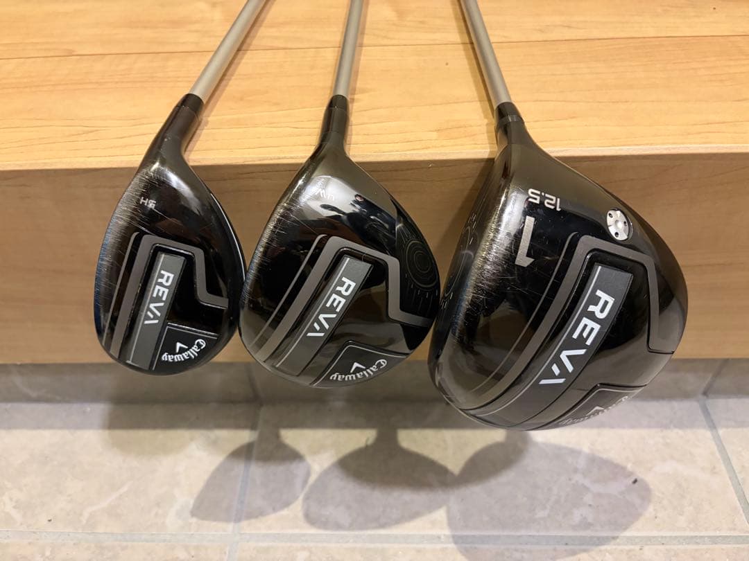 Callaway REVAクラブセット（パター、キャディバッグを除く8本）