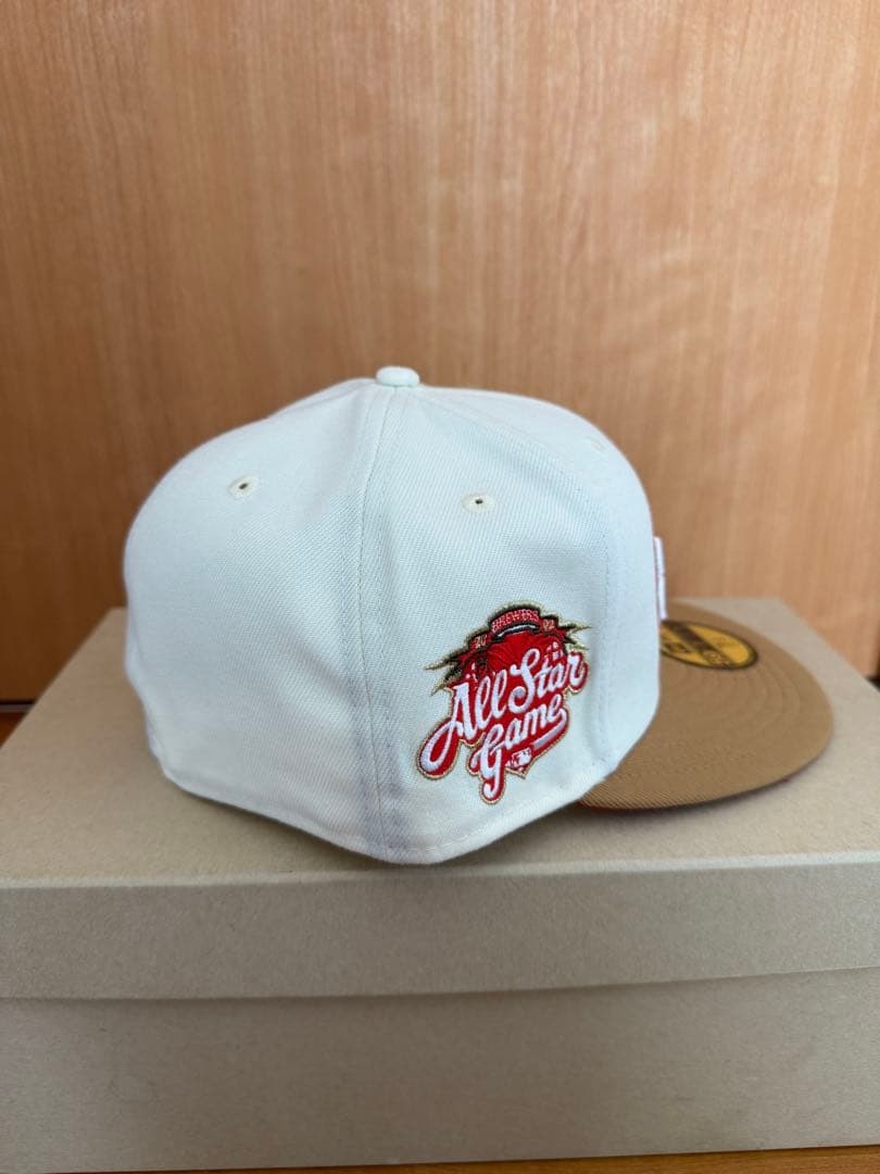 新品未使用 ニューエラ ブリュワーズ 7 1/2 海外別注品 new era