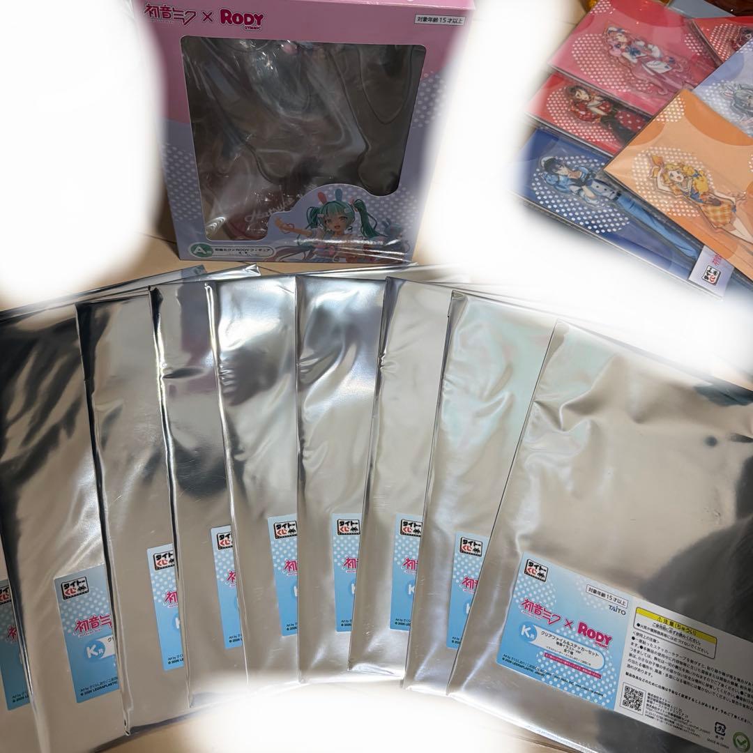 初音ミク×RODY タイトーくじ　28点セット　新品未開封　即購入OK