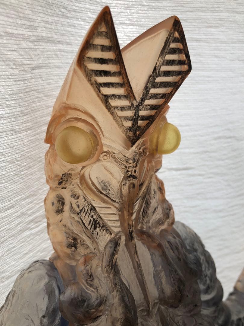 【値下げしました！】バルタン星人　ビックソフビ　クリアカラー　ウルトラマン　怪獣