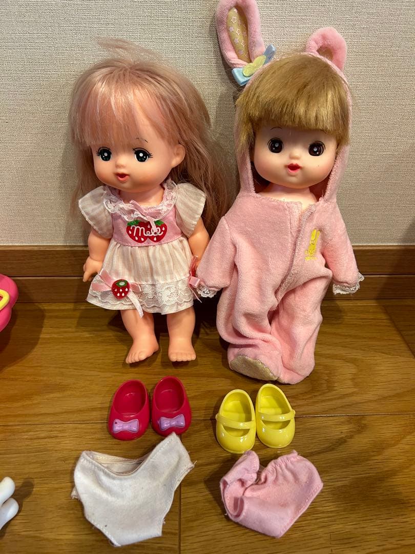 メルちゃんネネちゃんセット中古品　約40点