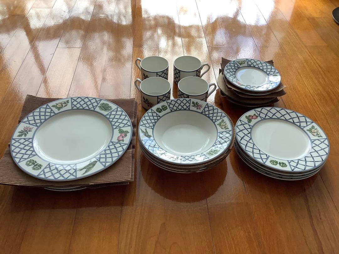 【未使用】セントジェームス　ハンコック　食器20点セット fine China