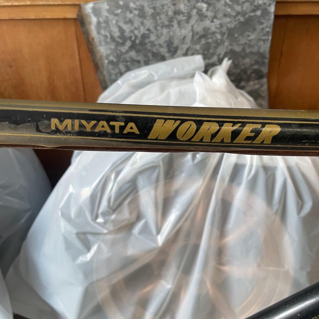 北海道 80年代 MIYATA WORKER 実用車 ホリゾンタル レトロ